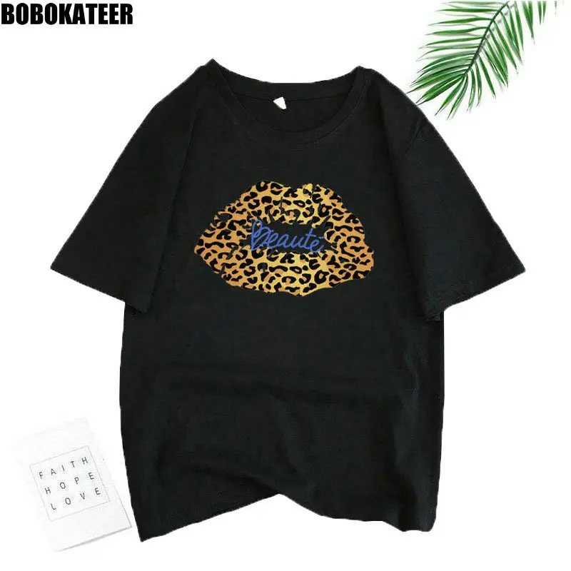 

New Fashion Summer T shirt Women Tshirt Female Vintage Cotton Plus Size Pink White T-Shirt Women Tops Black Tee Shirt Femme 2019