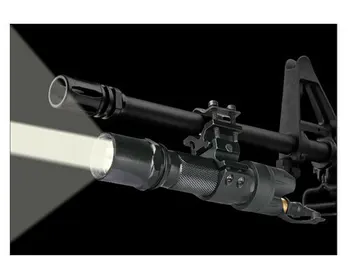 

Tactical flashlight CREE5 LED CREE Lamp 6P LED flashlight for air gun scope huntingGZ150073