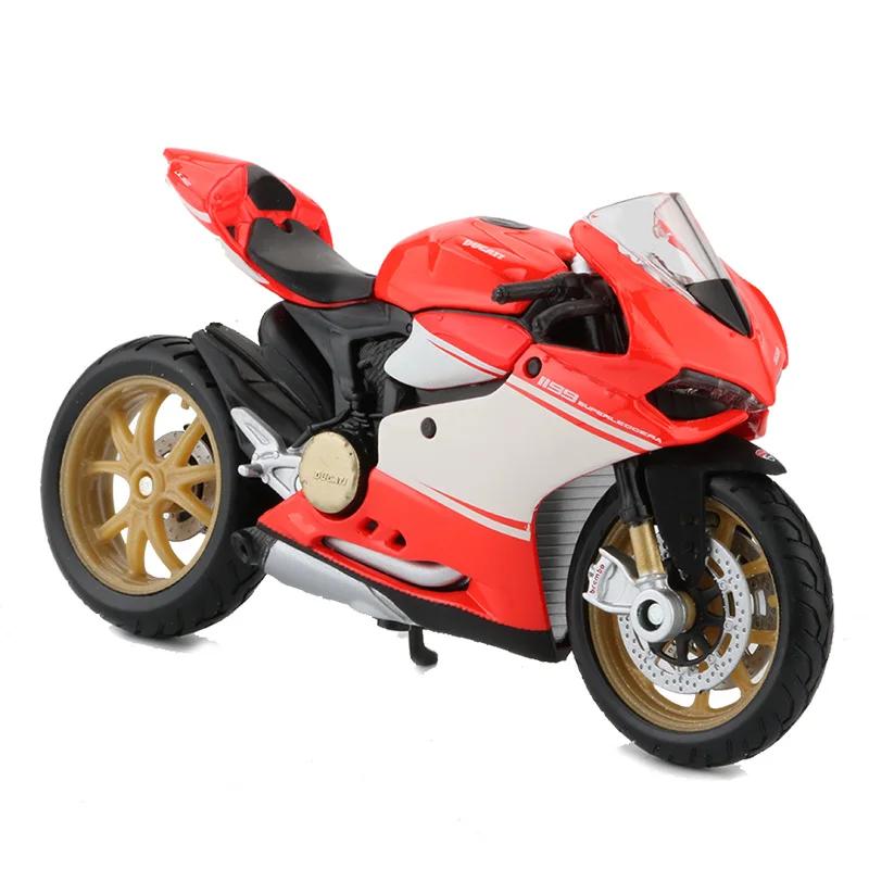 

Maisto 1:18 Scale Race Motorcycle Toy Collectible Alloy 1199 2014 Model Kids Toys Car