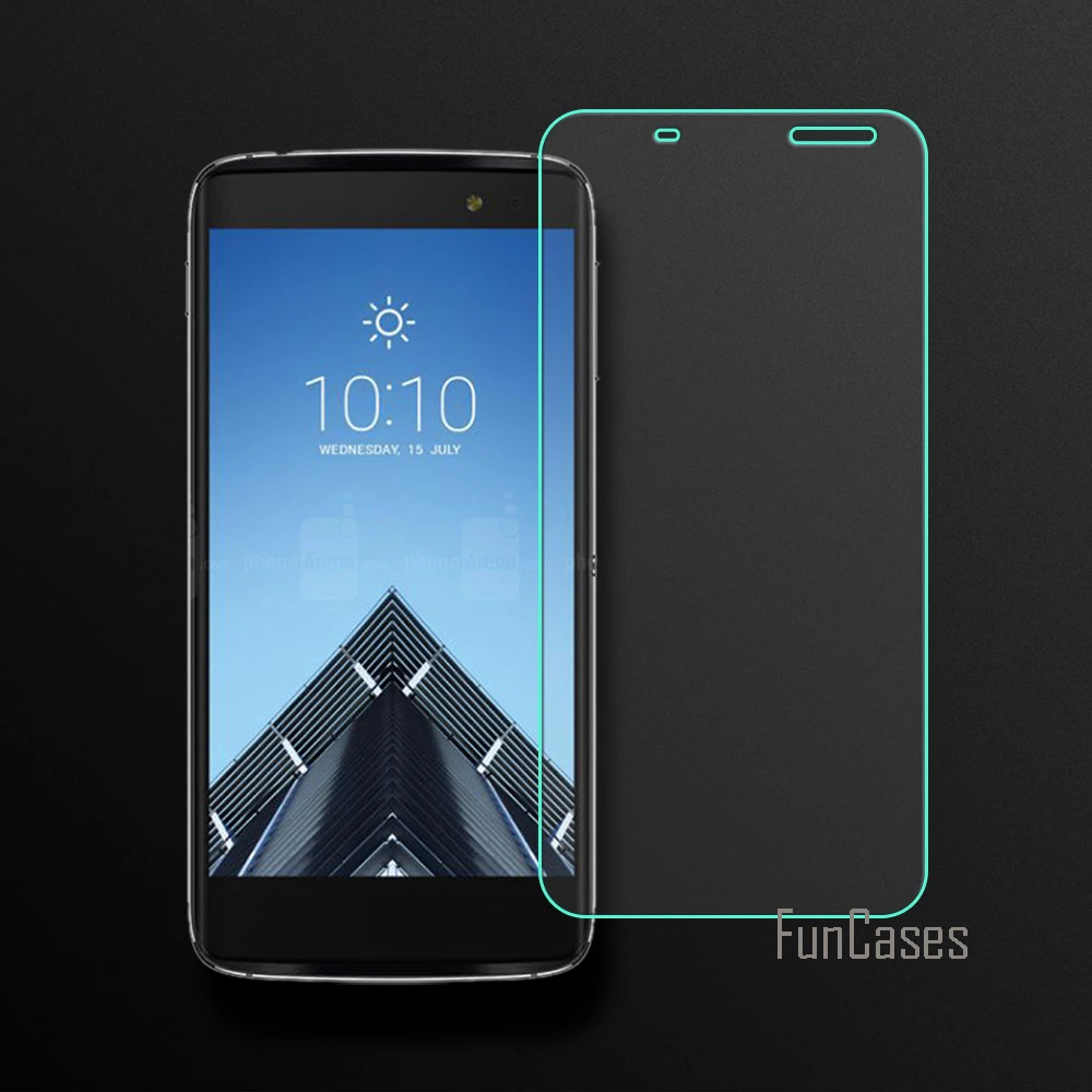 2.5D изогнутый край экрана для Alcatel Idol 4s / Windows 4 Pro OT6070 закаленное стекло защитная