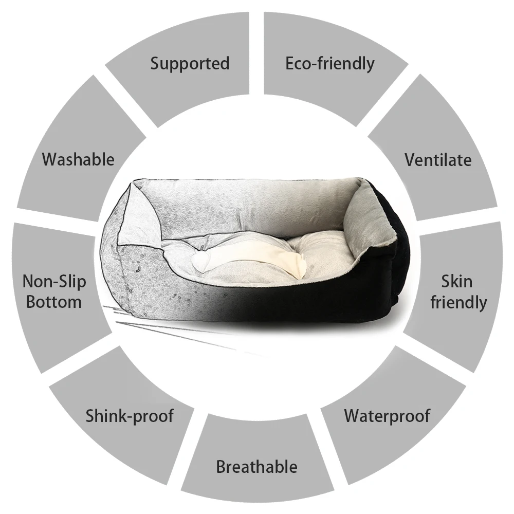 Pet Dog Bed Mats Bench Dog Bed Sofa For Small Medium Large Dogs Puppy Beds Lounger Pet Kennels House For Cat Pet Products YX0001