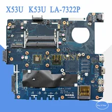 PBL60 LA-7322P для ASUS K53U X53UX53B K53B X53BY X53BR K53BY материнская плата для ноутбука rev: 1A PBL60 LA-7322P