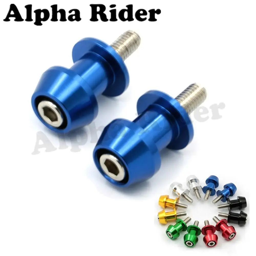 

6MM CNC Swingarm Spools Sliders for Yamaha YZF 600 1000 R1 R6 1999-2014 FZS1000 FZ1 2001-2015 Motorcycle M6 Stand Screws Bolts