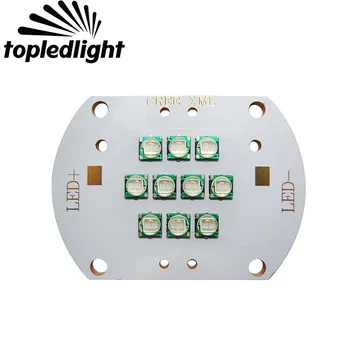 

Topledlight DIY 50W Epileds 5050 UV 395NM Led Emitter Lamp Light 38-42V 1000-1200mA Purple Lamp Lighting On Copper PCB Board