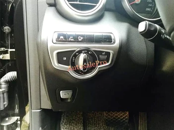 

Head light Switch Button Cover Trim 1pcs for Benz Metris Vito V Class W447 14-16