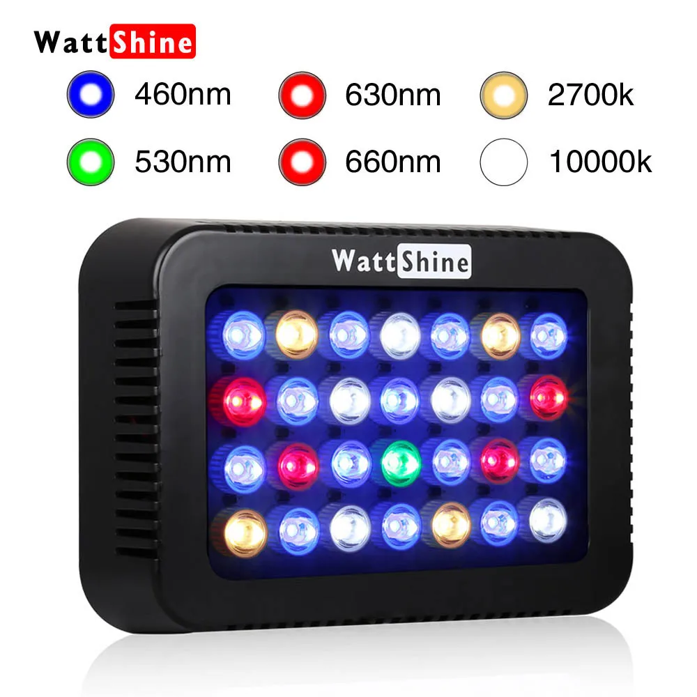  140W Aquarium led lighting Dimmable lamp Fish bowl aquarium light Marine Fish tank Coral lights Hig - 32825358548