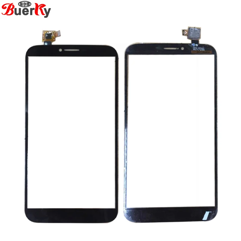 BKparts 5 шт. сенсорный экран для Alcatel One touch Hero 2 8030 OT8030 сенсорная панель стекло
