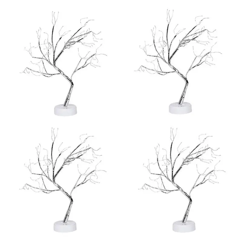 

BZ1190 Simulation Tree Light Home Decoration Touch Switch USB Night Light
