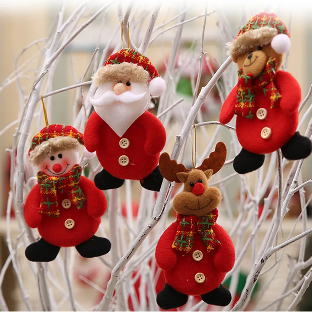 

1PC Christmas Ornaments Home Furnishing Decoration Tree Ornaments Holiday Gifts Christmas decoration Cute ornament L*5