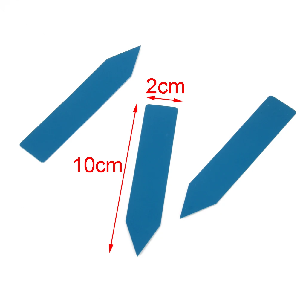 100 Pieces 4 Inch Plant Nursery Garden Labels Pot Marker Gardening Stake Tags Reusable Waterproof