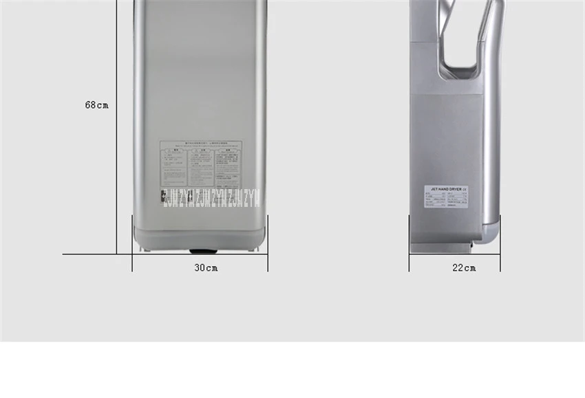 2006 H белый/серебристый Многоцветный Мощный Быстросохнущий домашний отельный сенсорный Электрический струйный автоматический 1000 Вт сушилка для рук 110 В/220 В