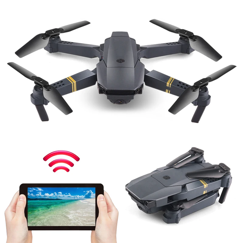 

Foldable Mini Selfie Drone WIFI FPV Altitude High Hold HD Camera Wide Angle RC Quadcopter Helicopter Folding Headless Dron Toys