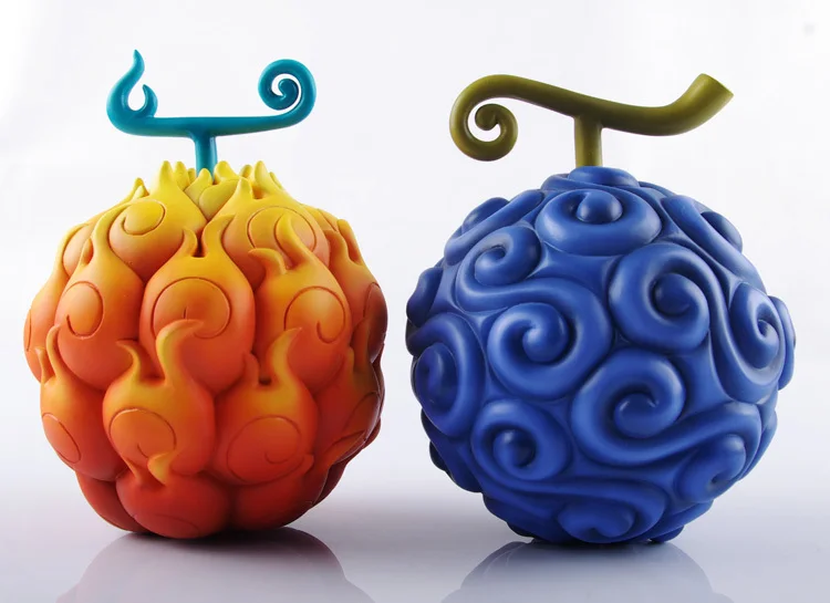 One Piece Fruit Du Demon Caoutchouc Yaki Fruits Luffy Ace Limitee Modele Bureau De La Main Spot Aliexpress