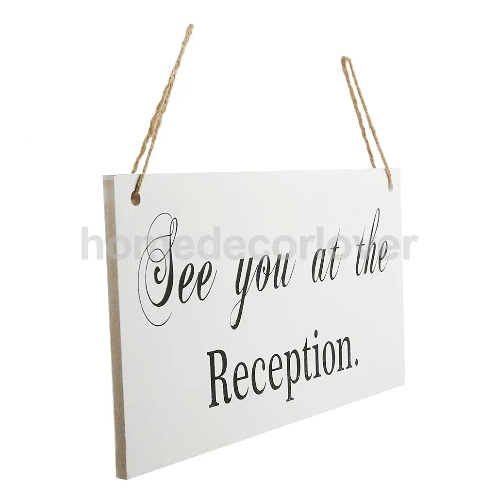 romantic 2 sides wood with this ring i thee wed see you at the reception wedding signs hanging banner in party diy decorations from home garden on - With This Ring I Thee Wed romantic 2 sides wood with this ring i thee wed see you at the reception wedding signs hanging banner in party diy decorations from home garden on - With This Ring I Thee Wed