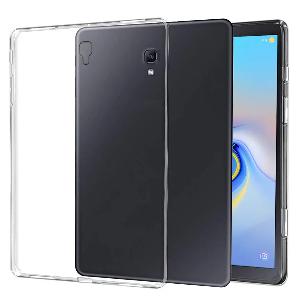 Чехол для Samsung Galaxy Tab A A2 10 5 дюйма 2018 см T590 T595 прозрачный чехол из ТПУ планшета