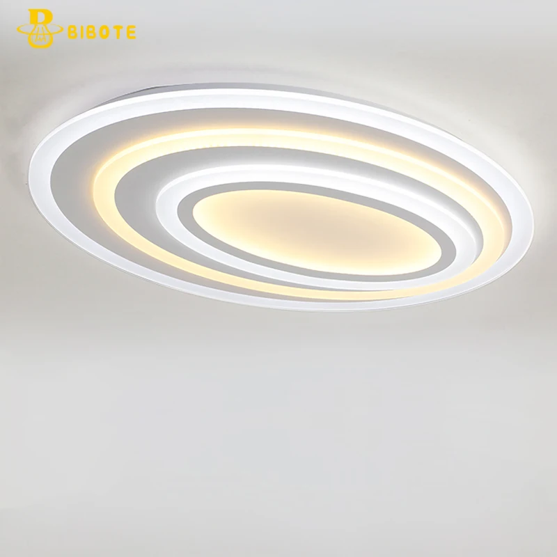 Oval acrílico LED lámpara de techo moderno led luz de techo para salón dormitorio Lamparas iluminación para decoración interior Oval acrílico LED lámpara de techo moderno led luz de techo para salón dormitorio Lamparas iluminación para decoración interior