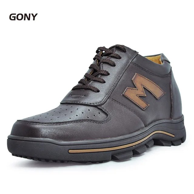 Comfortable Calf Leather Height Increasing Elevator Shoes Comfortable Calf Leather Height Increasing Elevator Shoes