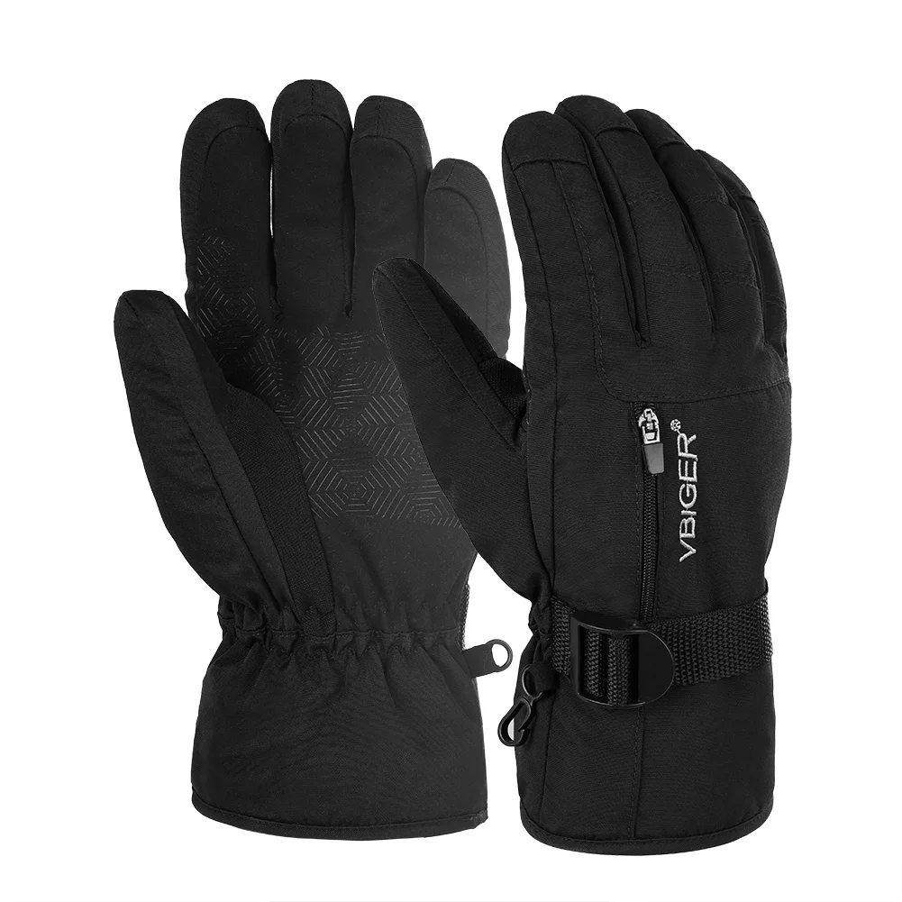 VBIGER Unisex Winter Warm Gloves Waterproof Thicken Snowboard Sports ...