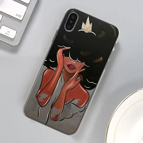 MELANIN POPPIN чехол для телефона для Apple iPhone X XR 7 8 Plus 6 6s Plus XS MAX 11 Pro Max SE чехол для телефона Coque - Цвет: 10