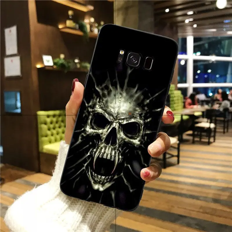 Babaite Grim Reaper Череп Скелет популярный дизайн чехол для GALAXY s7 edge s8 plus s9 plus s5 s6 edge