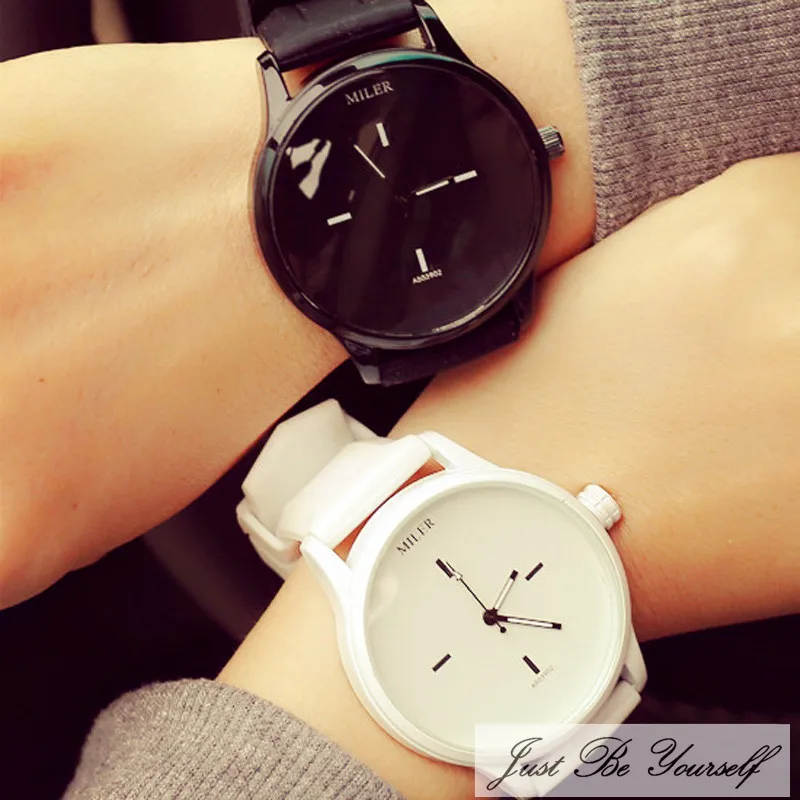 

Couple big dial watch relogio feminino Quartz Wrist Watch Analog Women's Watches Ladies Simple luxury Vogue orologio donna B30