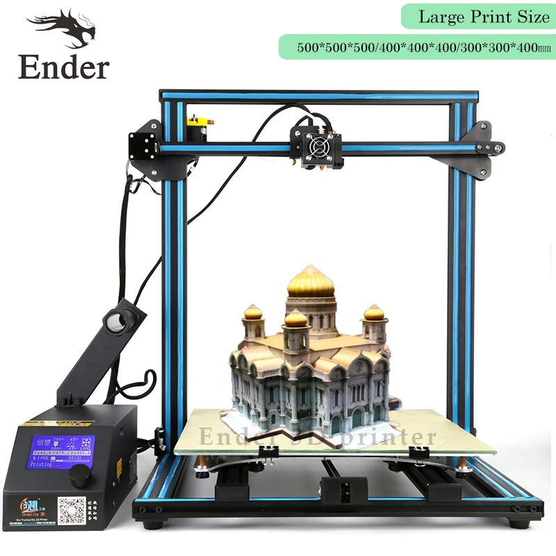 CR-10 4S 3D Printer KIT 400*400mm Dual-Leading-screws Rod Full Aluminium Filament Monitoring Alarm protect CR-10 Creality 3D CR-10 4S 3D Printer KIT 400*400mm Dual-Leading-screws Rod Full Aluminium Filament Monitoring Alarm protect CR-10 Creality 3D
