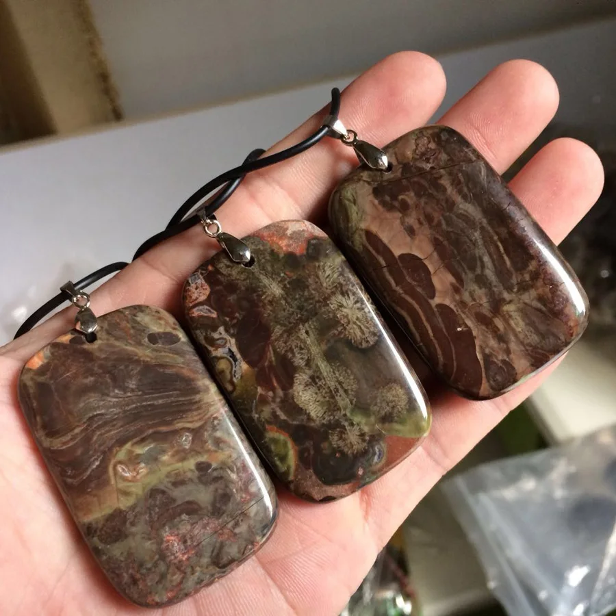 

mixed agate stone necklace pendant natural stone pendant fine jewelry for woman for gift wholesale !