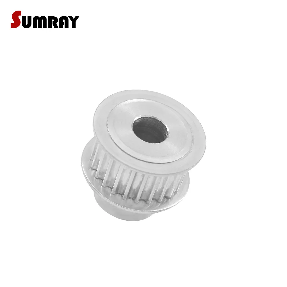 

SUMRAY 3M 17T Timing Pulley 4/5/6/6.35/7/8/10mm Inner Bore Aluminium Pulley Wheel 11mm Width for 10mm Width Timing Belt 2pcs