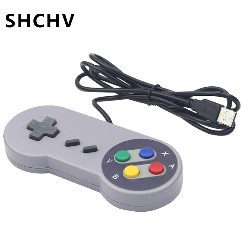 

USB Game Controller Game Joystick Gamepad Controller for PC Windows MAC Computer for Linux SNES Raspberry Pi Gamestick Control