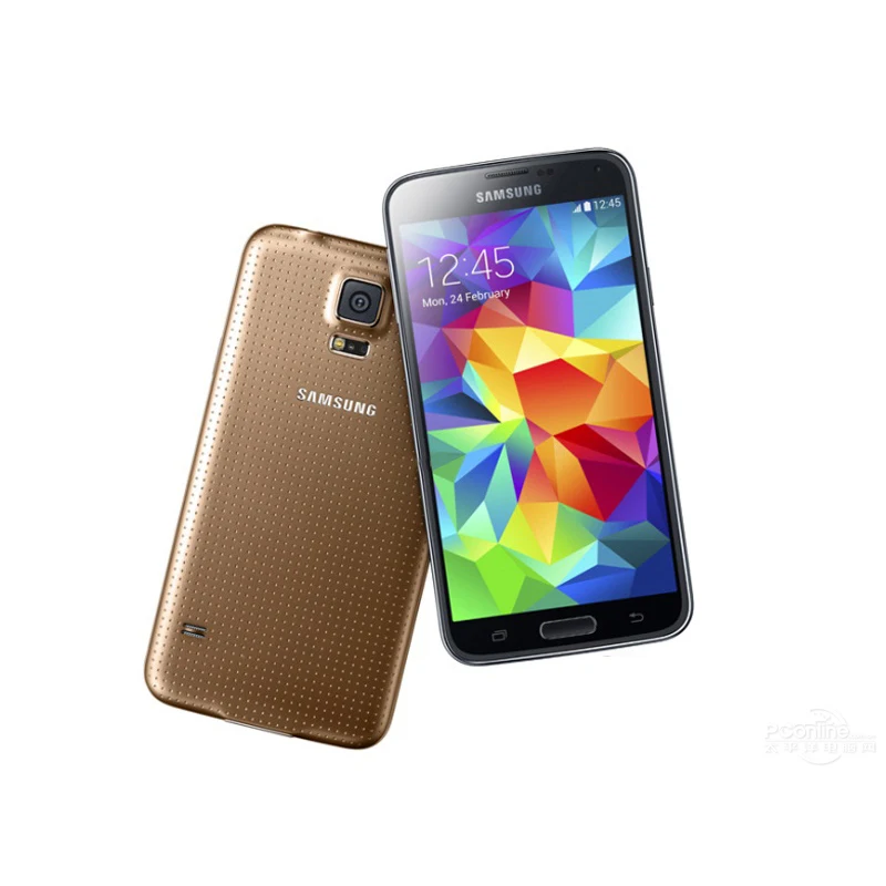 Разблокированный samsung Galaxy S5 G900F/P/V/A 5," LTE WCDMA 2 Гб ОЗУ 16 Гб ПЗУ 16 МП камера четырехъядерный сотовый телефон отпечаток пальца