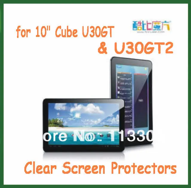 

50pcs Ultra Clear Screen Protector Size 256x166mm for 10.1 inch Cube U30GT U30GT2 No Retail Package Protective Guard Film