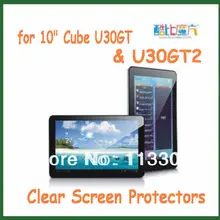 50 шт. Ultra Clear Экран протектор Размеры 256x166 мм для 10,1 дюймов Cube U30GT U30GT2 без розничной посылка чехол с защитной пленкой