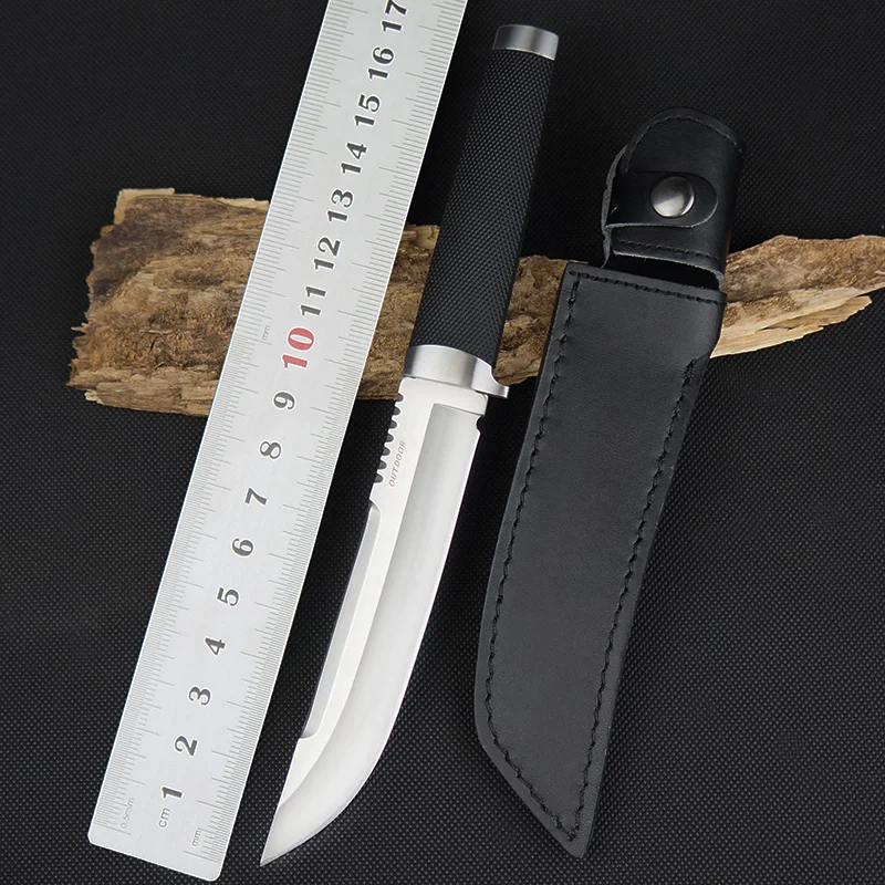 

Outdoor Tactical Knife Diving Hunting VG-1 Camping Fixed Blade Knives Survival Cold Stainless Steel Straight Knife EDC Tools