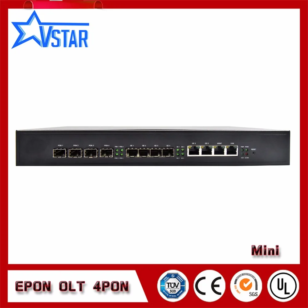 EPON OLT 4 спортивный костюм для Huawei ZTE FiberHome с оптическим сетевым блоком и оптическим сетевым окончанием NMS программного обеспечения