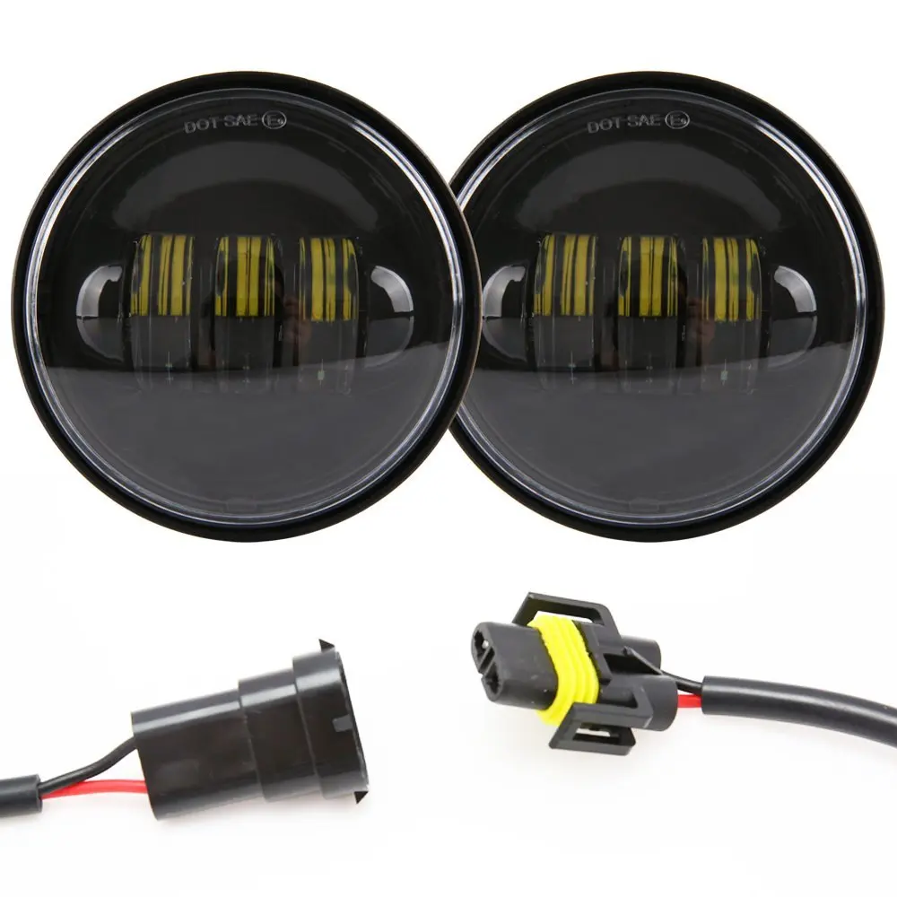 Buy 4-1/2" Led Auxiliary Spotlight Passing Light W/Housing Bucket