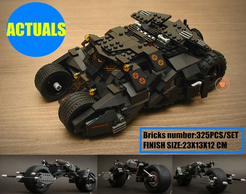 

Super heroes Batman Tumbler bat-pot fit Batman Batmobile Joker figures dc Building Block Bricks boy diy toys gift kid