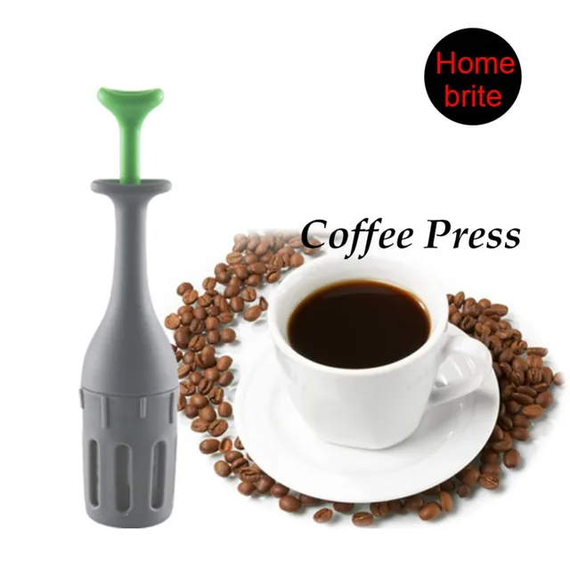 Best Price 1 Piece Healthy Flavor Coffee Tea Press Steps Single Server French Bar Tools Kitchen Gadget K176