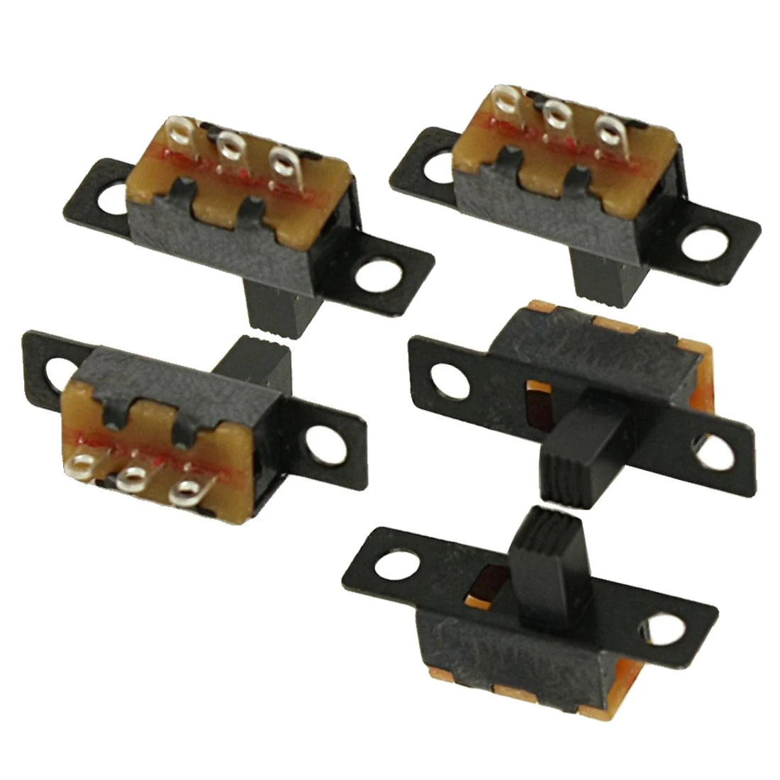 KSOL 5 Pcs 50V 0.5A 3 Pin 2 Position On/OFF 1P2T SPDT Slide Switch | Обустройство дома