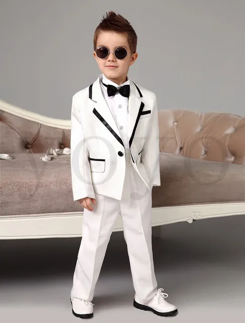 2017 Autumn New Boys White Tuxedos Wedding Attire Baby Boy Dress 2017 Autumn New Boys White Tuxedos Wedding Attire Baby Boy Dress Clothes Coat