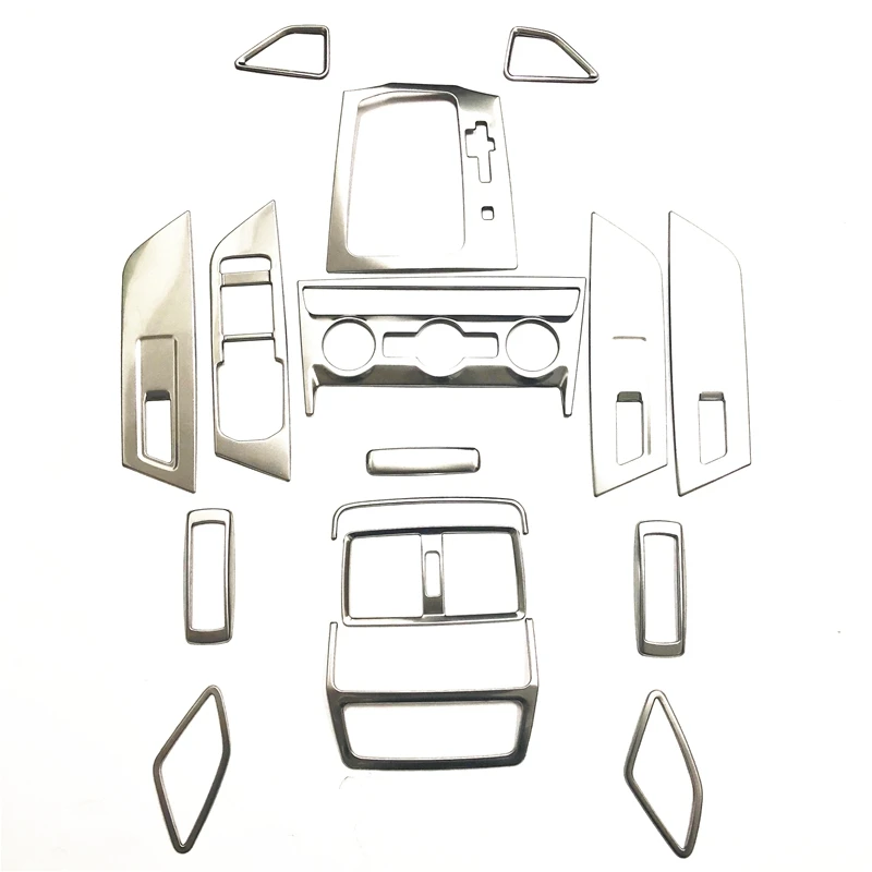 16 шт. для Skoda Karoq автомобильные аксессуары вентиляционное отверстие крышка Шестерня отделка кондиционер наклейка Аксессуары для стайлинга автомобиля
