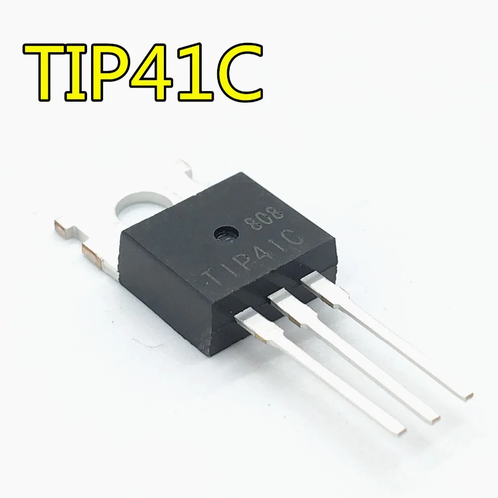 

10pcs free shipping TIP41C TIP41 TO-220 Bipolar Transistors - BJT 6A 100V 65W NPN new original