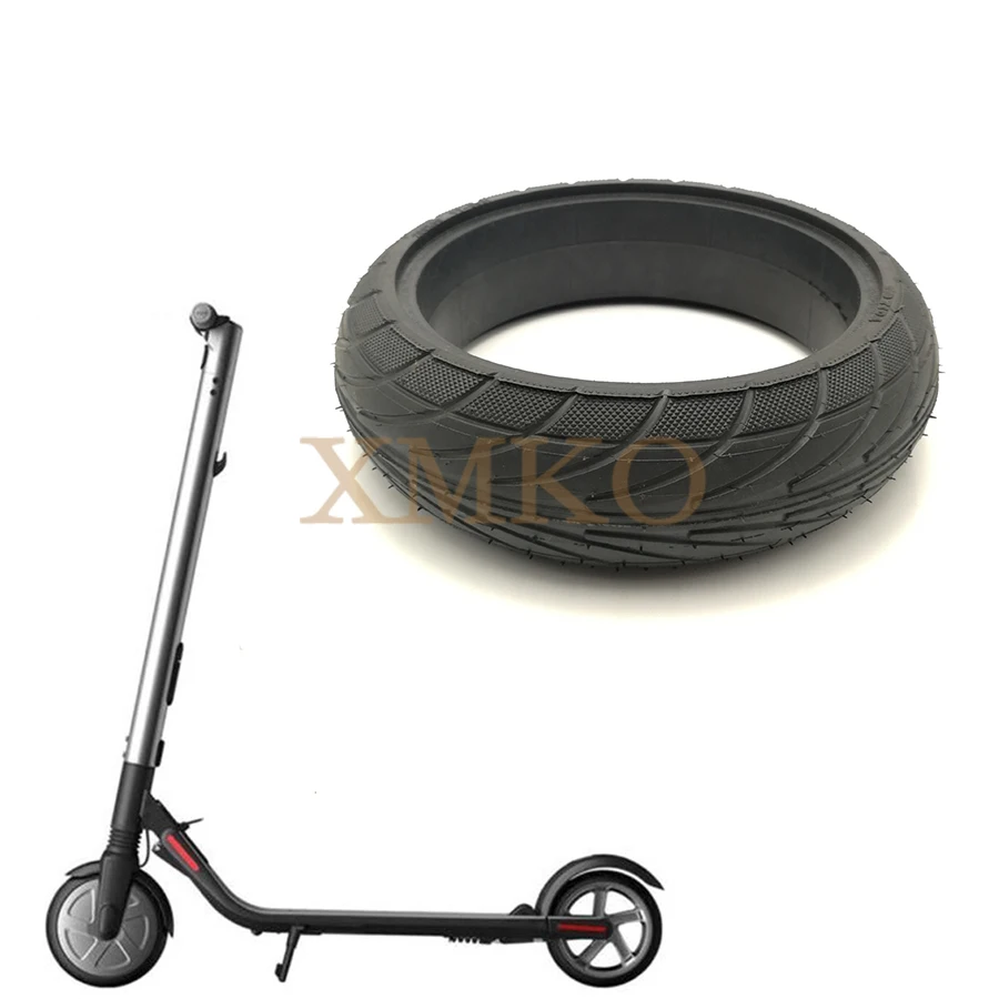 NEW 8-Inch 200x50 Solid Tire For Ninebot Segway ES1 ES2 ES4 Electric Scooter Rear Wheel Tyre Explosion-Proof Tubeless Tire