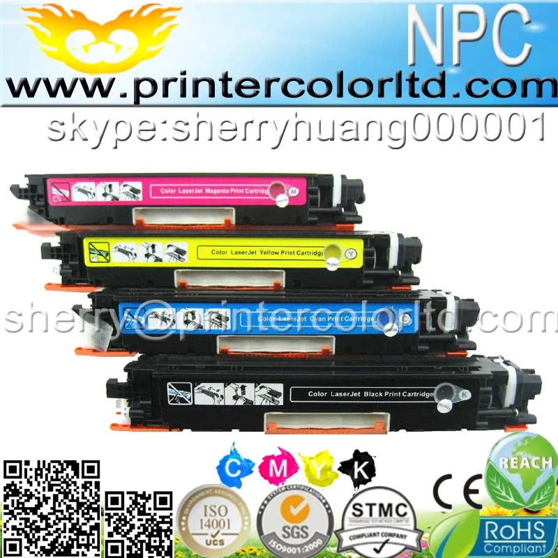 

for HP 126A CE310A CE311A CE312A CE313A Color Toner Cartridge for HP CP1025/1025NW LaserJet Pro 100 Color MFP M175/M275NW