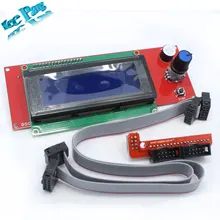 Бесплатная доставка!! 3D принтер reprap умный контроллер Reprap Рампы 1.4 2004 ЖК-контроль