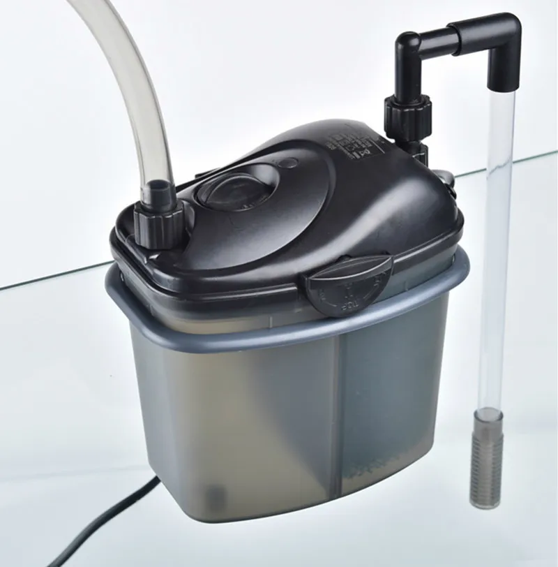 Тихая аквариум внешний фильтр 3 Вт 200L/H Fish Tank Канистра с фильтра костюм для 50