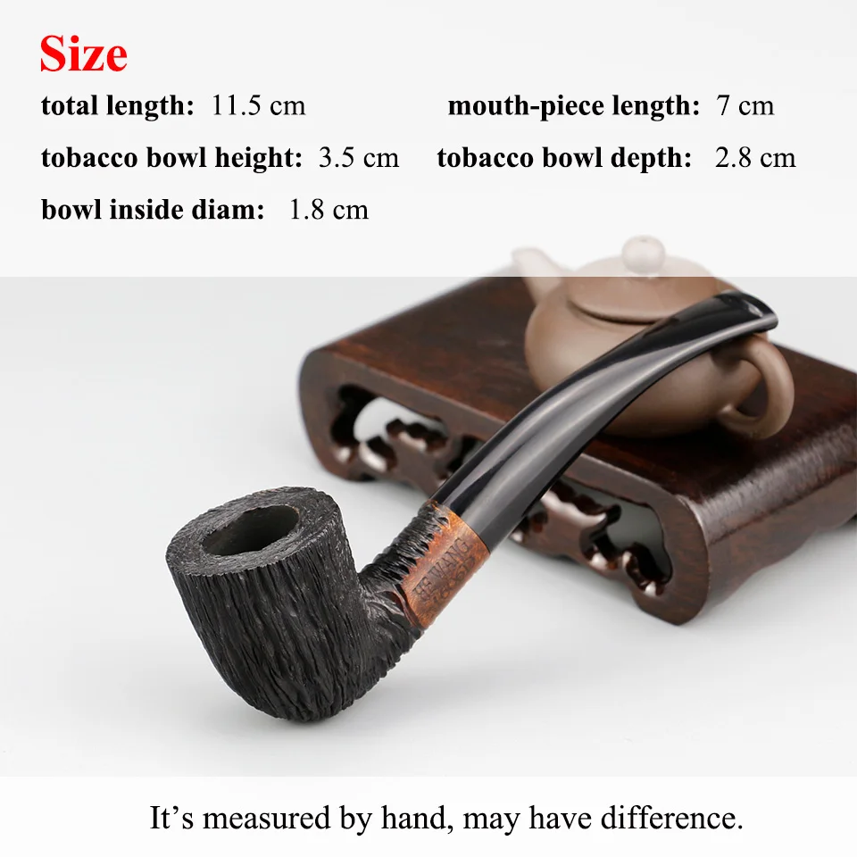 Классическая курительная трубка Briar Mini 9 мм фильтр Carven табачная труба Briar Wood Pipe 74 Инструменты случайная резная трубка Briar