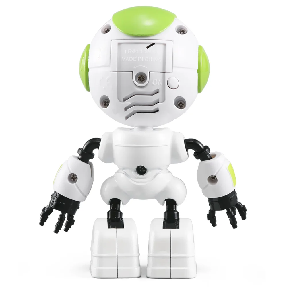 Mini Smart  RC Robot Voiced Robot Touch Sensing LED Eyes Body Gesture Model Power Saving Robots Toys