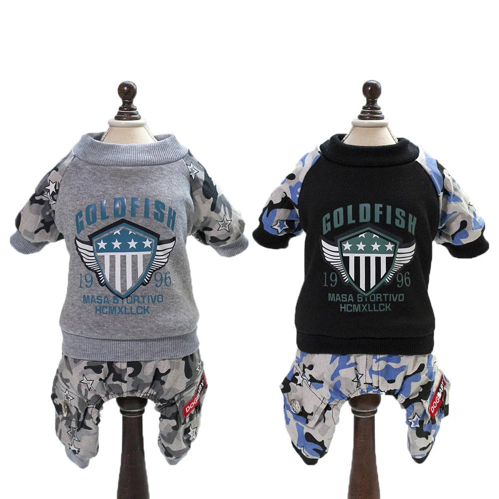 

New Dogbaby Pilot Style Cotton Pet Dog Winter Coat Two Color Selection From S to XXL New Dogs Warm Clothing