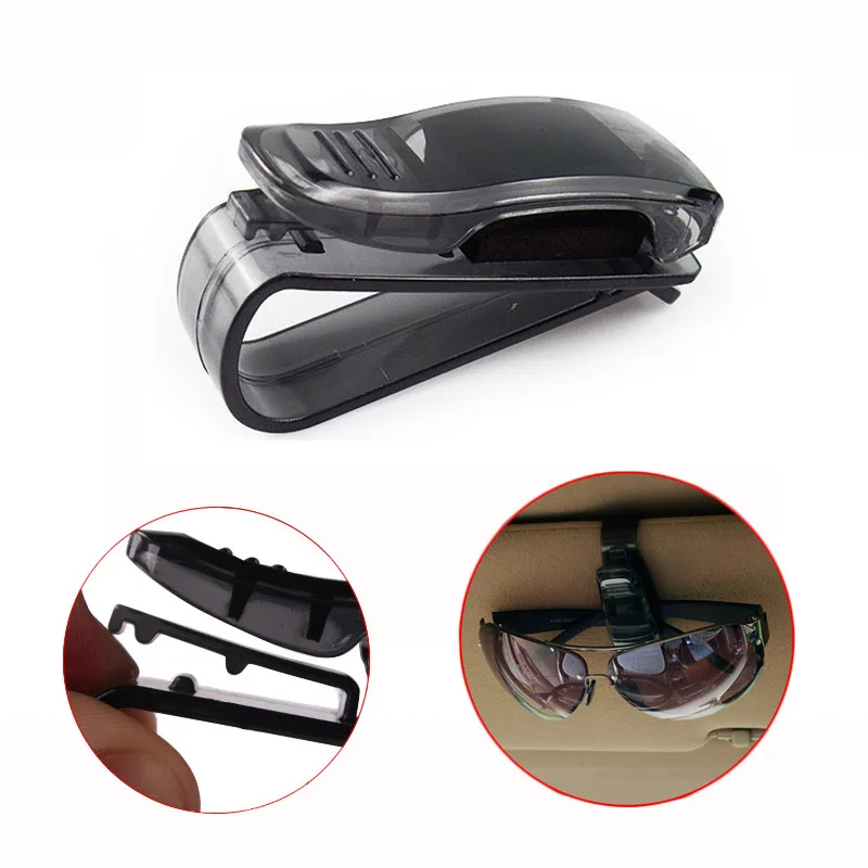 

ABS Auto Glasses Sunglasses Clip car Accessories Stickers For Hyundai Matrix IONIQ Elantra Entourage HB20S 2008-2018