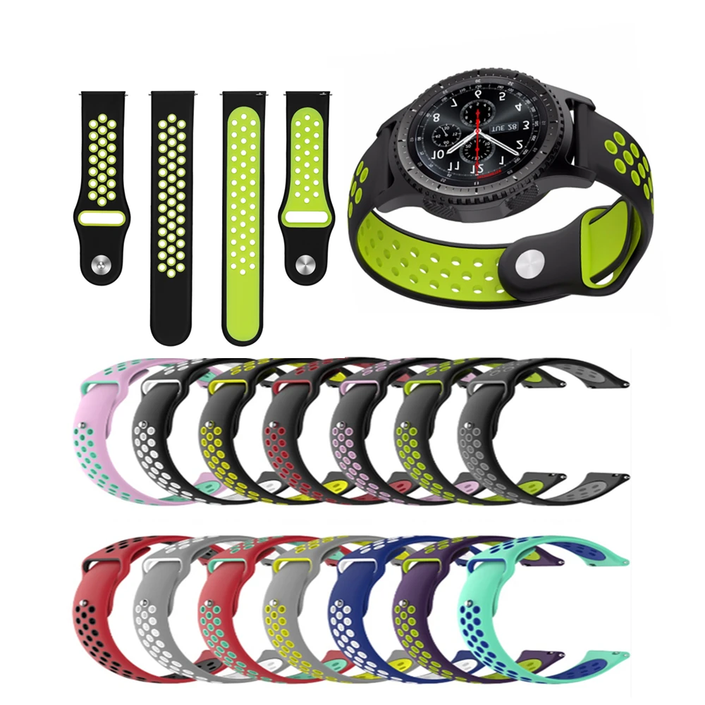 

FIFATA 20/22mm Strap for Xiaomi Huami Amazfit Pace Stratos 2 Samsung Gear S3 Pebble Time Fitbit versa Bracelet for Amazfit 2
